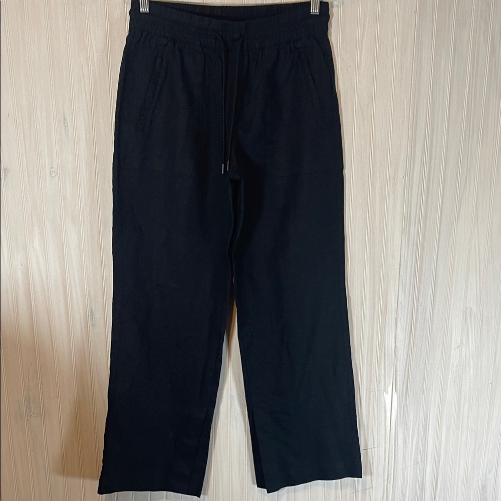 ATHELTA CABO LINEN WIDE LEG PANTS SMALL